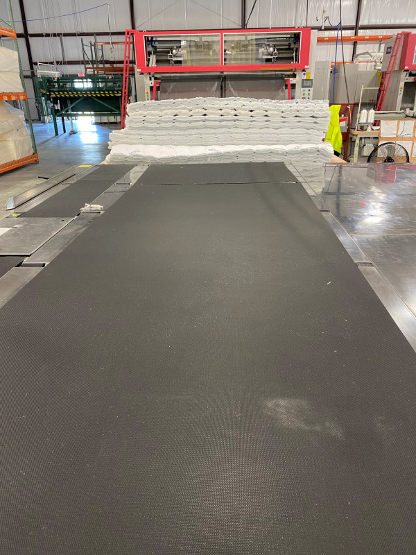 The latest mattress quilting technology